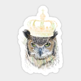 Owl Sticker